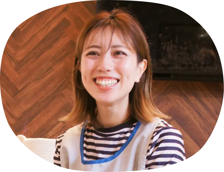 ベテラン保育士の様子